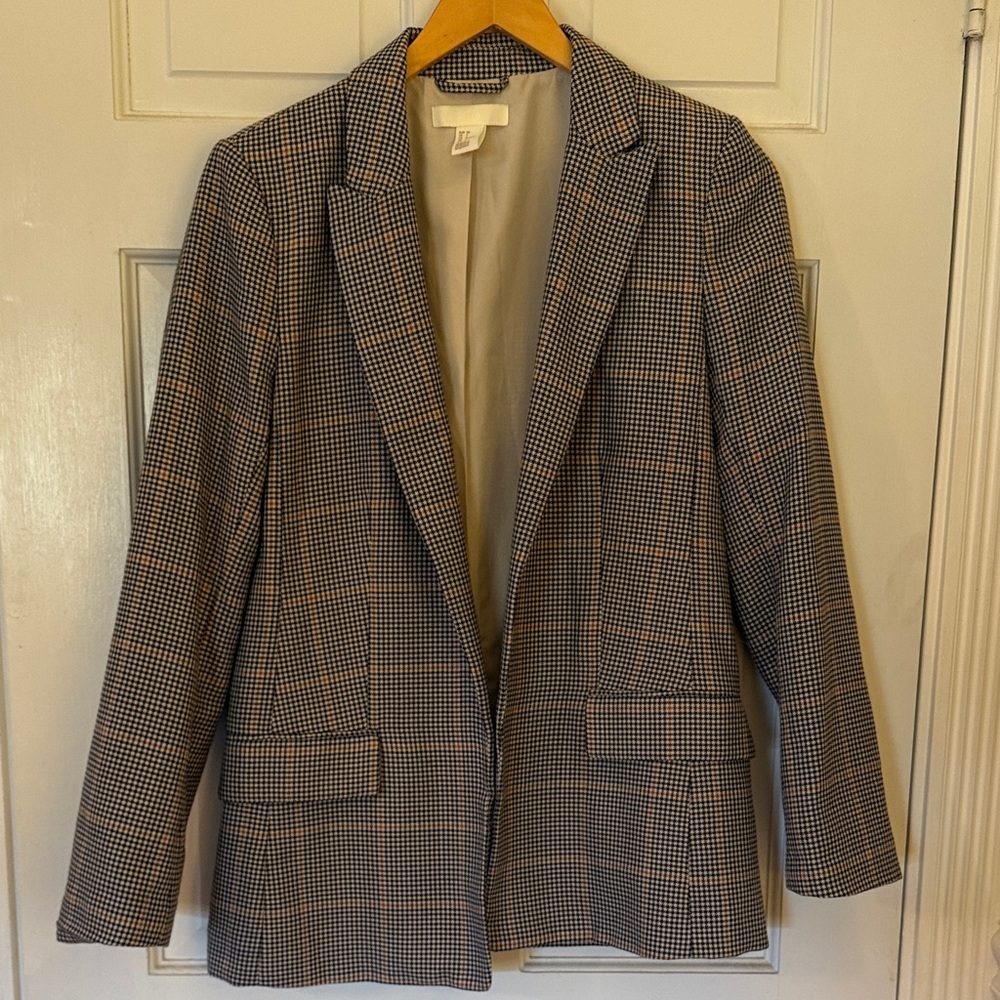 Plaid Blazer Jacket